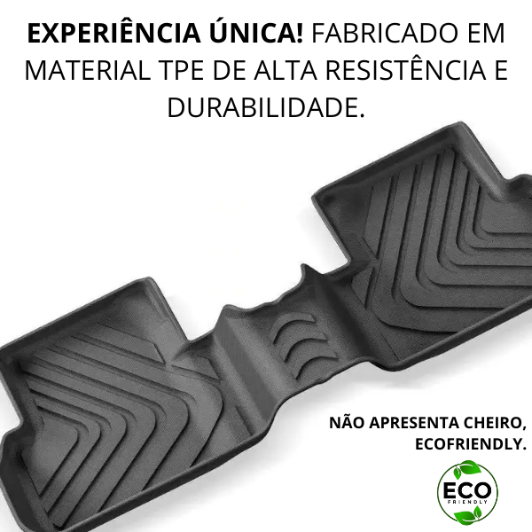Tapete Automotivo 3D Sob Medida com LOGO – Encaixe Perfeito e Proteção Total