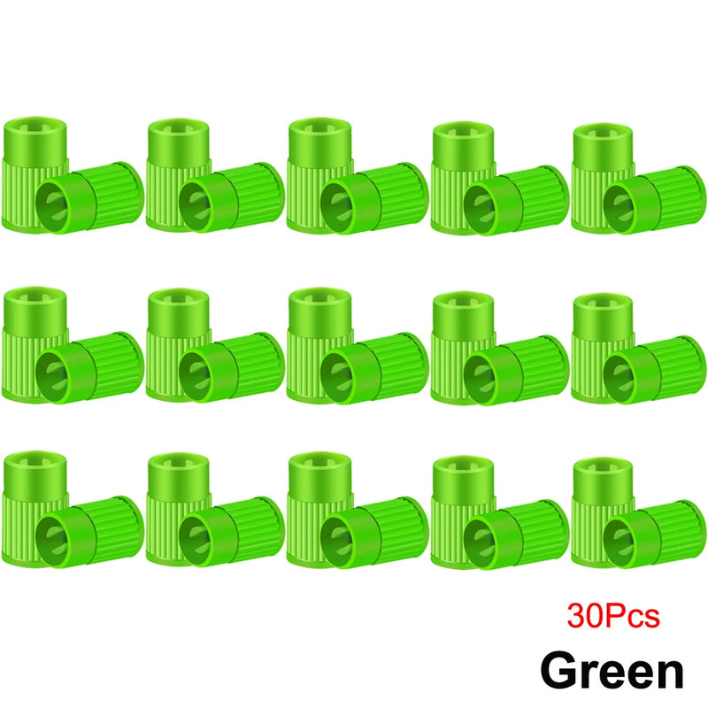 Tampas de Válvula Plásticas com Removedor de Núcleo Integrado – Uso Universal