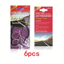 Aromatizador de Carro em Papel Perfumado – Formato de Folha