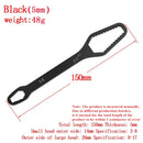 Chave de Boca Dupla Multifuncional 8 a 17mm – Ferramenta Profissional para Parafusos e Porcas