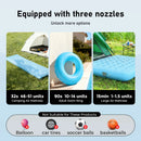 Mini Bomba de Ar Portátil 180L/Min – Inflação e Desinflação Rápida com 3 Bicos