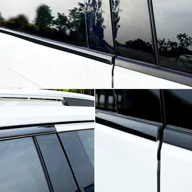 Fita Cromada Decorativa e Protetora para Carro – 3M / 5M (10mm, 15mm, 20mm)