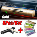 Kit com 8 Aromatizadores de Ar para Saída de Ar do Carro