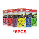 Aromatizador de Carro em Papel Perfumado – Formato de Folha