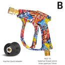 Pistola de Água de Alta Pressão 4350PSI com Design Graffiti e Kit de Espuma