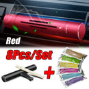 Kit com 8 Aromatizadores de Ar para Saída de Ar do Carro