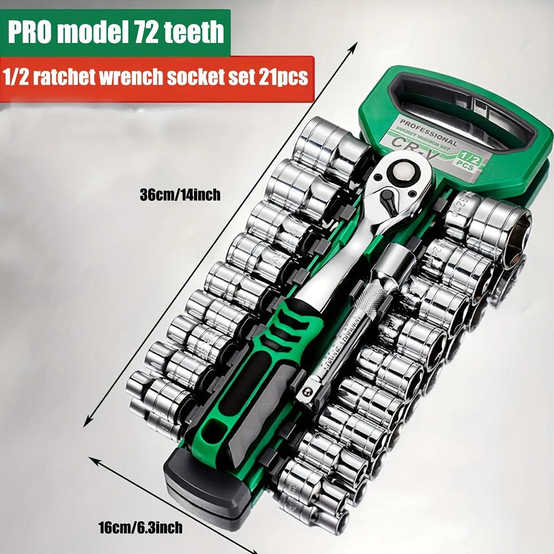 Jogo de Soquetes Profissional 72D