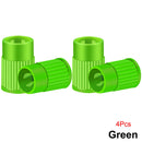 Tampas de Válvula Plásticas com Removedor de Núcleo Integrado – Uso Universal