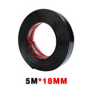 Fita Cromada Decorativa e Protetora para Carro – 3M / 5M (10mm, 15mm, 20mm)