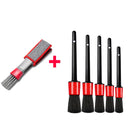 Escova Multiuso de Limpeza para Saídas de Ar Automotivas