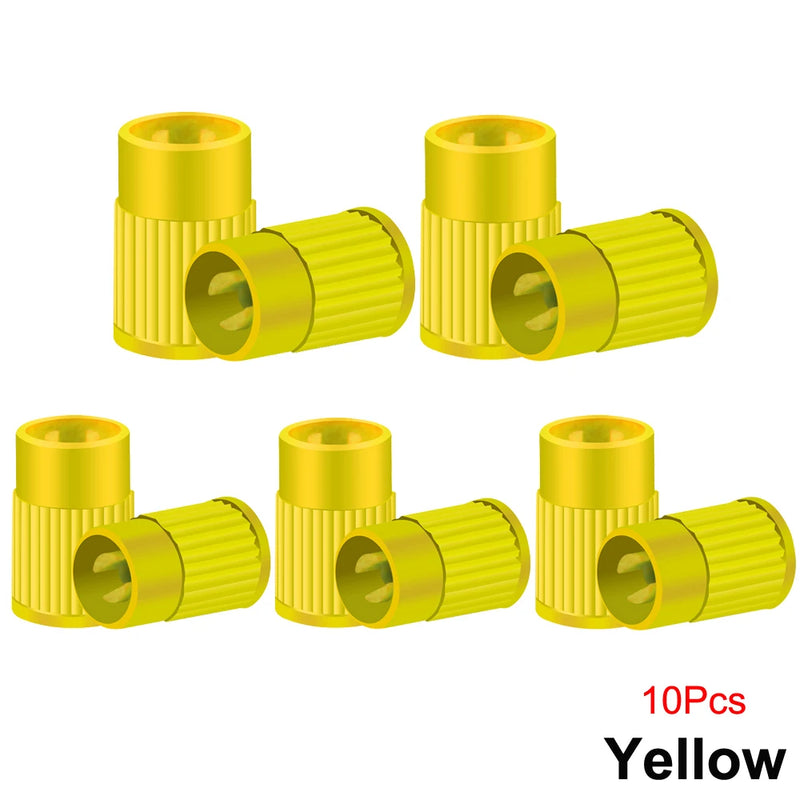 Tampas de Válvula Plásticas com Removedor de Núcleo Integrado – Uso Universal