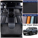 Tapete Automotivo de Luxo em Couro Nappa – Sob Medida e Impermeável