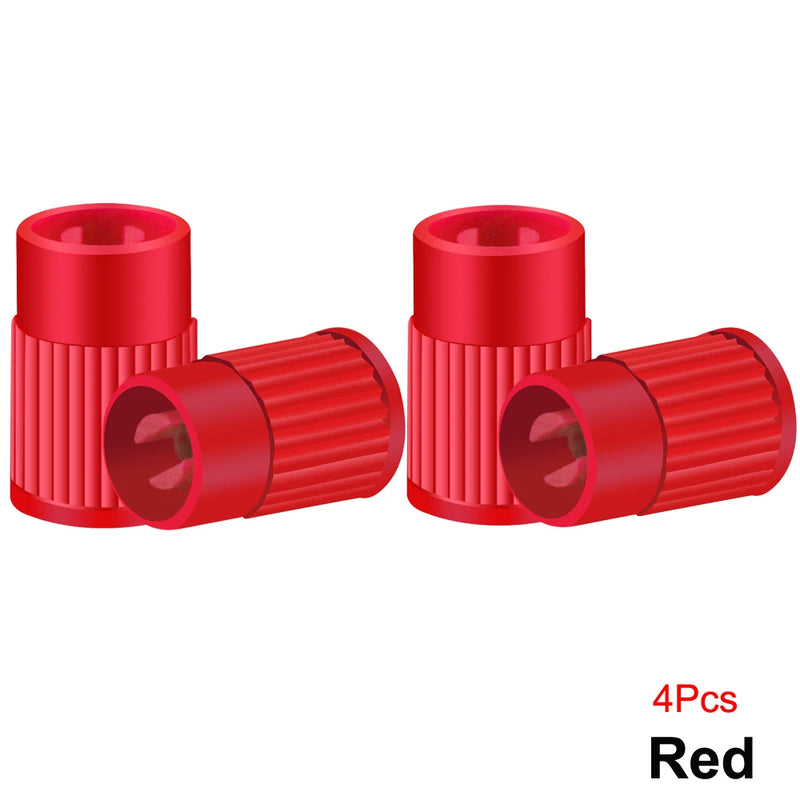 Tampas de Válvula Plásticas com Removedor de Núcleo Integrado – Uso Universal