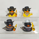 Pato Decorativo Cowboy para Painel de Carro