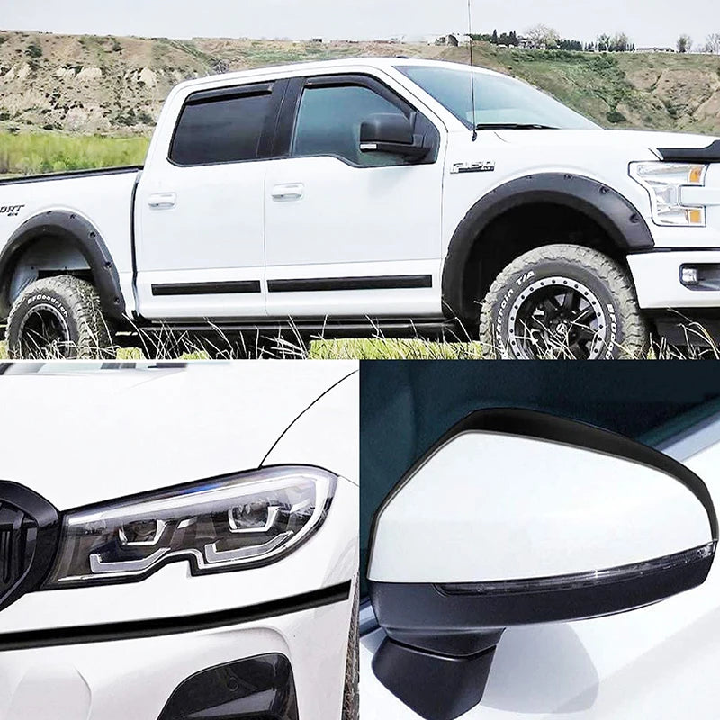 Fita Cromada Decorativa e Protetora para Carro – 3M / 5M (10mm, 15mm, 20mm)