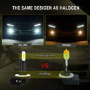 Par de Lâmpadas de LED H27 (880/881) para Farol e Neblina – 20000LM 6500K