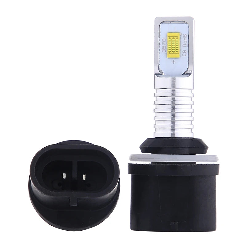 Par de Lâmpadas de LED H27 (880/881) para Farol e Neblina – 20000LM 6500K