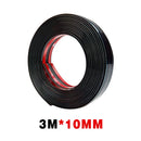 Fita Cromada Decorativa e Protetora para Carro – 3M / 5M (10mm, 15mm, 20mm)