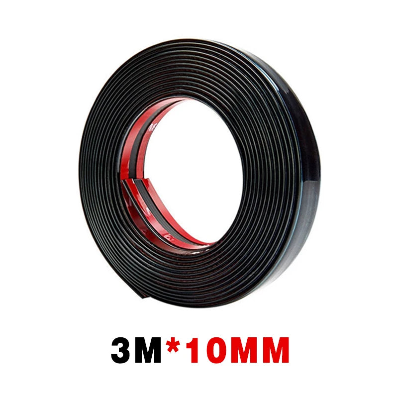 Fita Cromada Decorativa e Protetora para Carro – 3M / 5M (10mm, 15mm, 20mm)